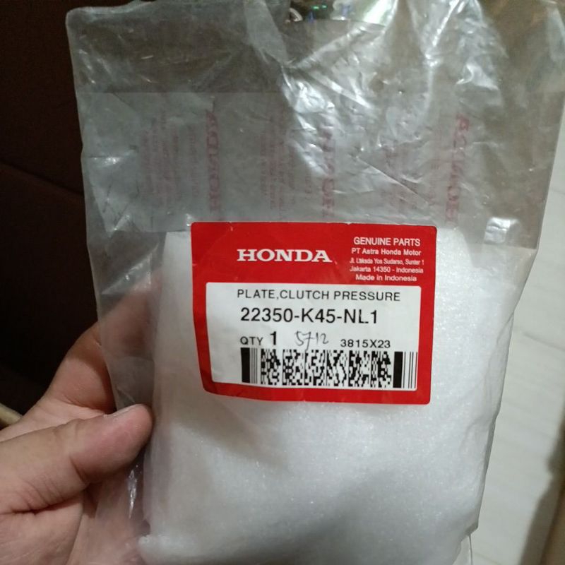 22350 K45 NL1 3-FOOT CLUTCH CBR150 K45R USD 2023 ต้นฉบับ