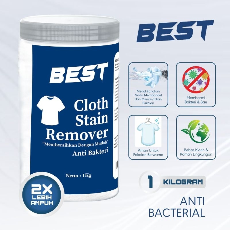 Stubborn Clothes Stain Remover - Best Cloth Stain Remover 1กก