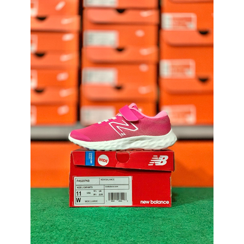 รองเท้าเด็ก NEW BALANCE 520 PINK ORIGINAL STORE (PA520PK8)