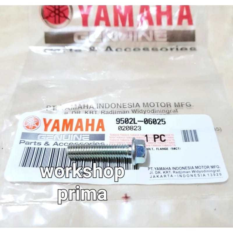 MESIN 10 KEY BOLT 8 M6X25 ENGINE BLOCK BOLT M6X25MM LENGTH 2.5CM MATIC BEBEK SPORT