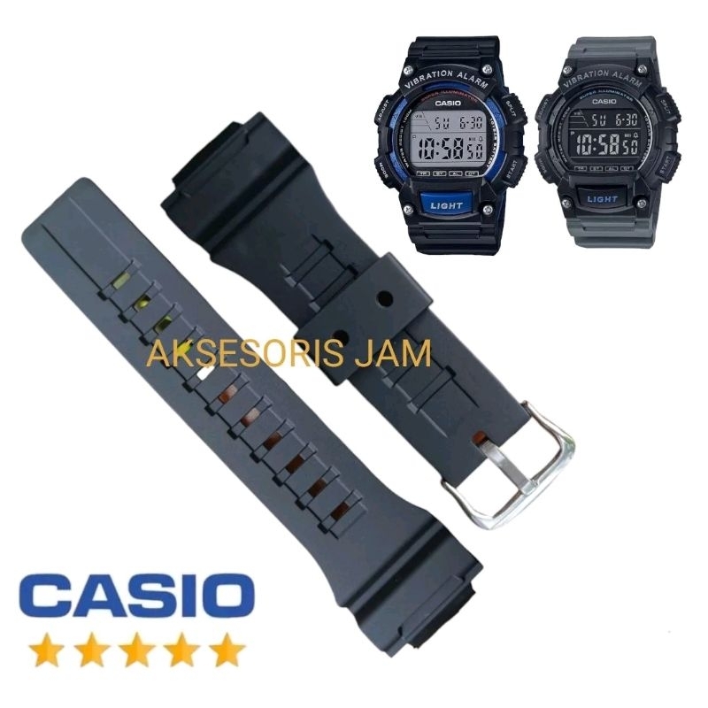 Casio W736H W-736H W 736H W 736 สายนาฬิกา FIT และสามารถใช้งานได้ IMMEDIATELY