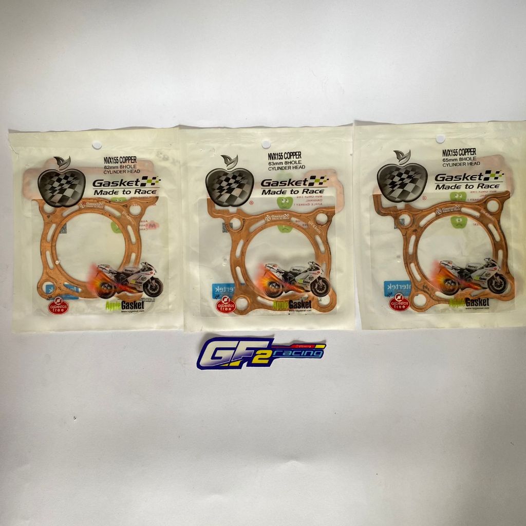 ปะเก็น nmax 63 ปะเก็นใหม่ nmax 63 ปะเก็น 63 aerox ทองแดง apple เดิม