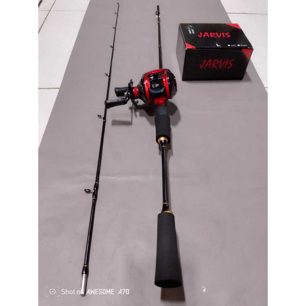 UL BC Bait ชุดคันยืดหยุ่นหล่อ + รอก