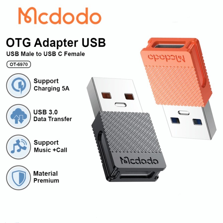 Mcdodo OT6550 OT6970 converter charger type c เป็น usb 3.0 fast