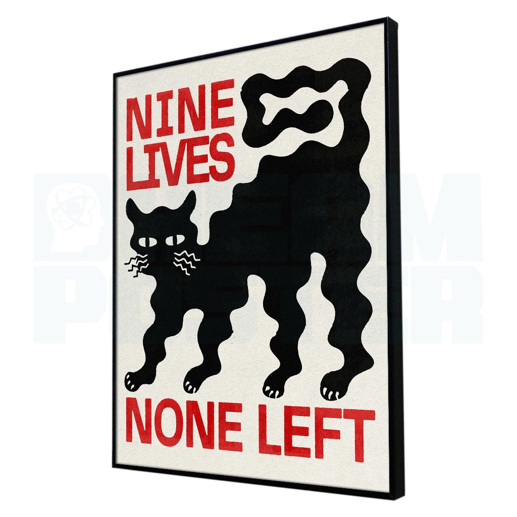 [โปสเตอร์ + Frameblock] โปสเตอร์ติดผนังสุนทรียศาสตร์ | Frameblock A3 ขนาด 30x40 ซม | โปสเตอร์เก้าชีวิต