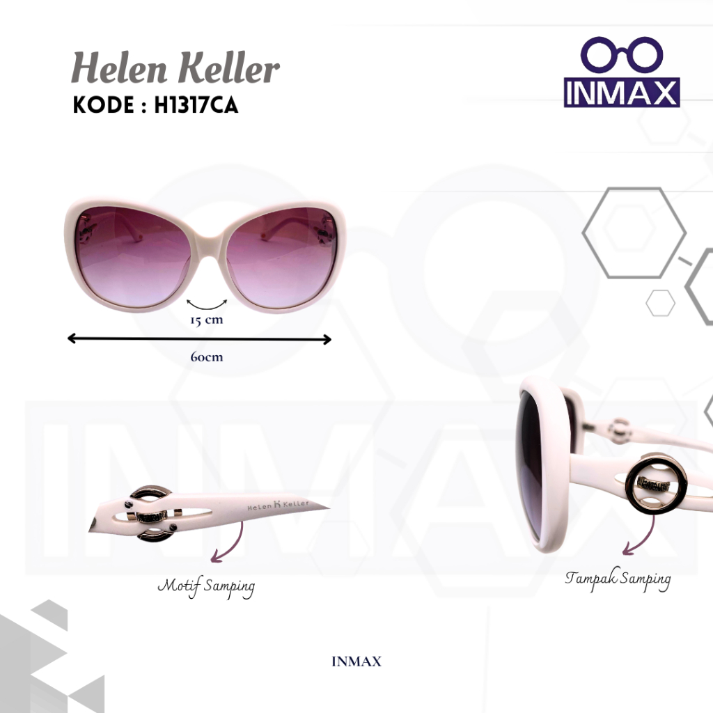 Helen Keller / Women& 39;s Travel Glasses / แว่นกันแดด / H1317CA