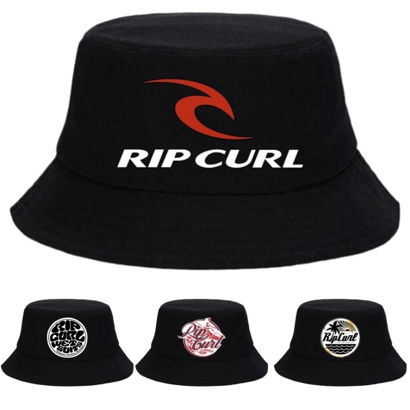 Hitam หมวกบักเก็ต Ripcurl Distro สีดํา พรีเมี่ยม