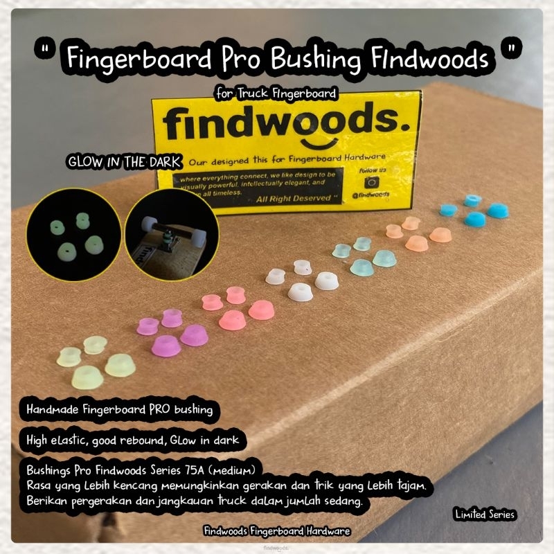 Fingerboard Pro Bushing Glow in dark Findwoods Hardware