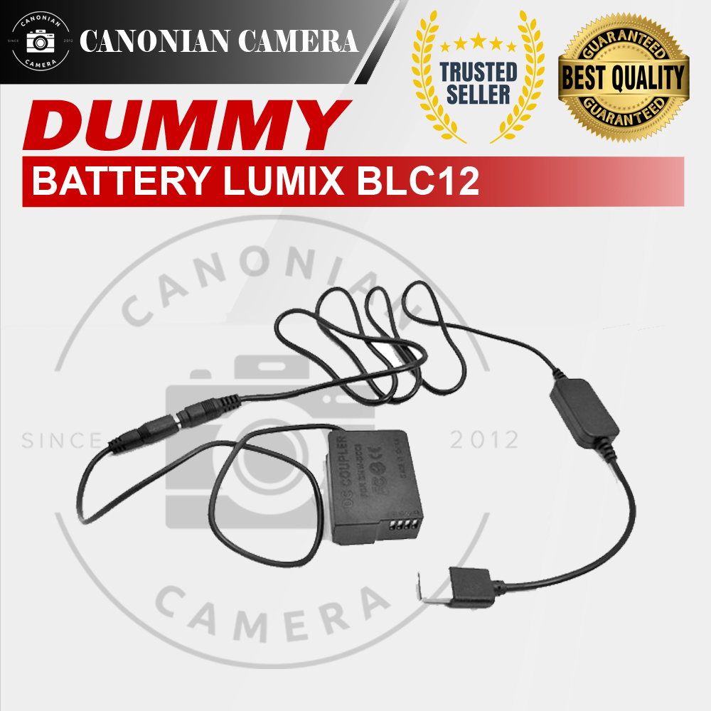 แบตเตอรี่ดัมมี่ Blc12 สําหรับ Panasonic Lumix G7 G85 G80 FZ1000 FZ2500 DCC8 Etc