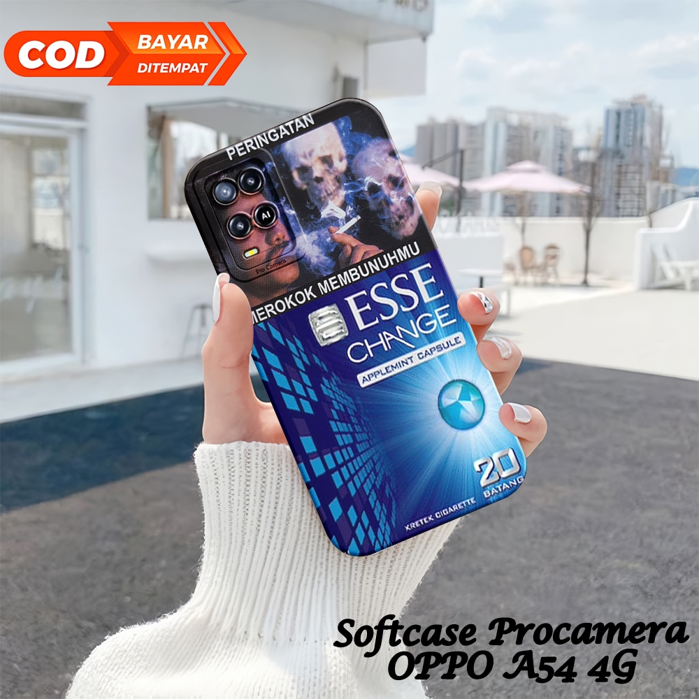 เคส HP Oppo A54 - เคส Oppo A54 Softcase - เคสแฟชั่น - เคส Oppo A54 - Pro Camera Softcase - Tpu - เคส