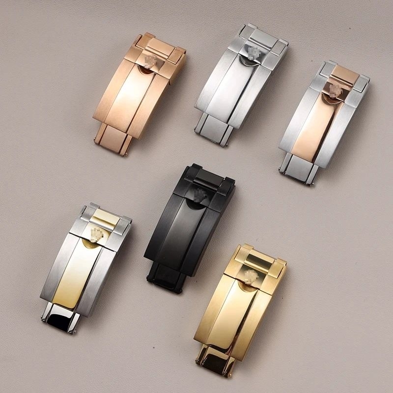 Rolex Submariner Buckle Full Steinless Solid Buckle สายนาฬิกา Rolex คุณภาพระดับพรีเมียม