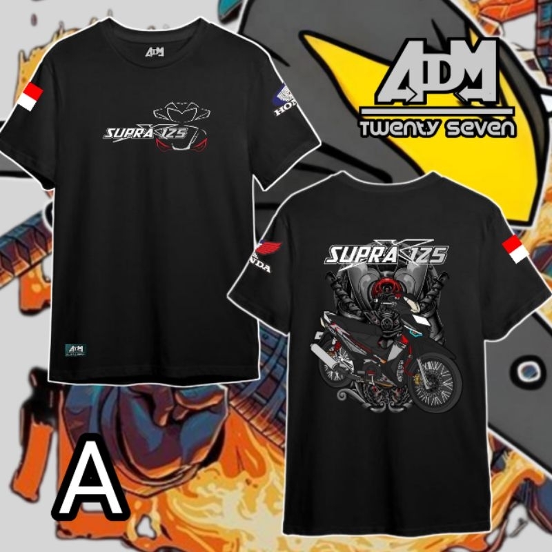 เสื้อยืด Honda Supra X 125 SupraX 125 เสื้อยืด Supra x125 เสื้อยืด Honda racing Supra X 125 เสื้อยืด