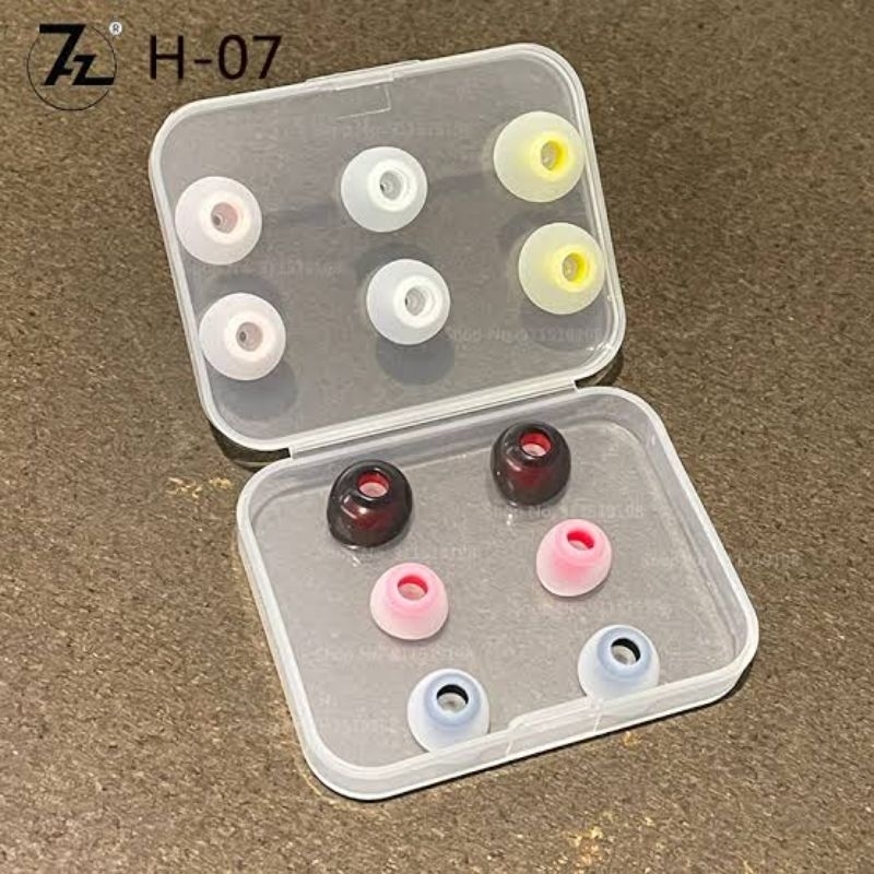 Eartips ซิลิโคน 7Hz H07 Aet07 ยางหูฟังชุดหูฟัง IEM 7Hz timeless dioko ทางเลือก Spinfit CP360 CP100 +