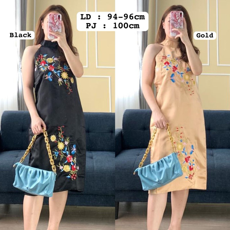 CJ FASHION - DRESS SINCIA 1964 CHING-CHING HALTER QIPAO DRESS PREMIUM