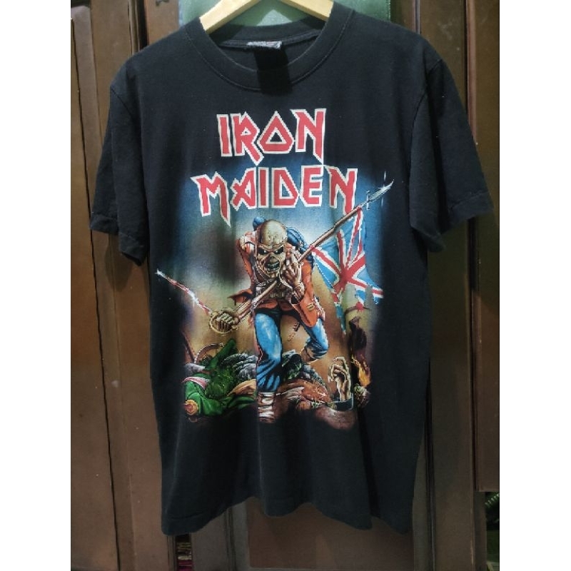 เสื้อยืด พิมพ์ลาย Iron Maiden Boot Thailand