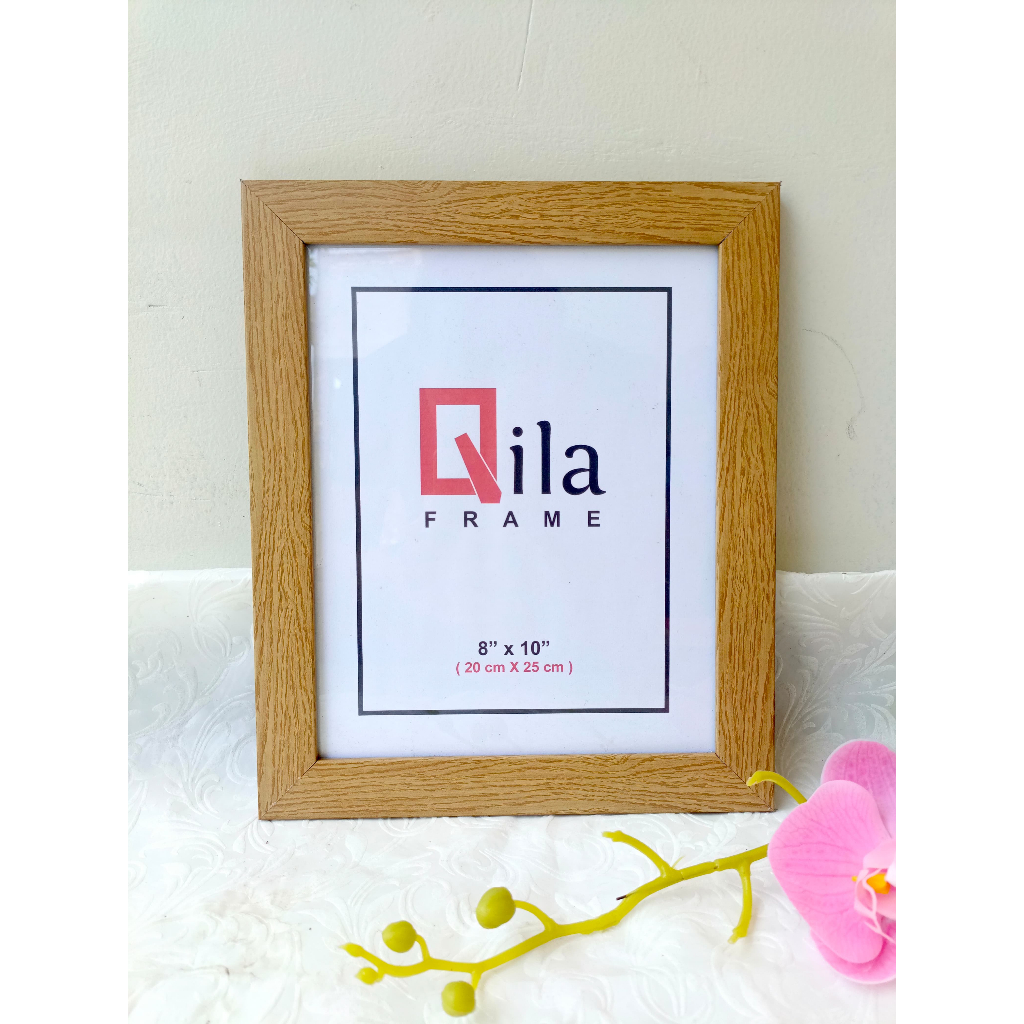 KAYU FIGURA MINIMALIST WOOD MOTIF 8R / 10 R (20CM X 25CM) / FRAME / FRAME
