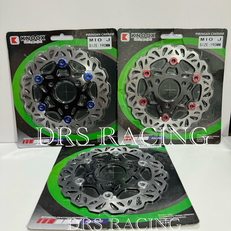 จานดิสหน้าสําหรับ MIO J, MIO GT, MIO M3, MIOZ, FINO FI, MIO SOUL GT 125 ขนาดมาตรฐาน 3 รูดิสก์