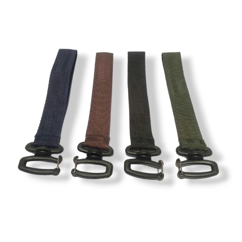 อุปกรณ์เสริมพวงกุญแจธรรมดาสายรัดกระเป๋า Handle Pouch Webbing