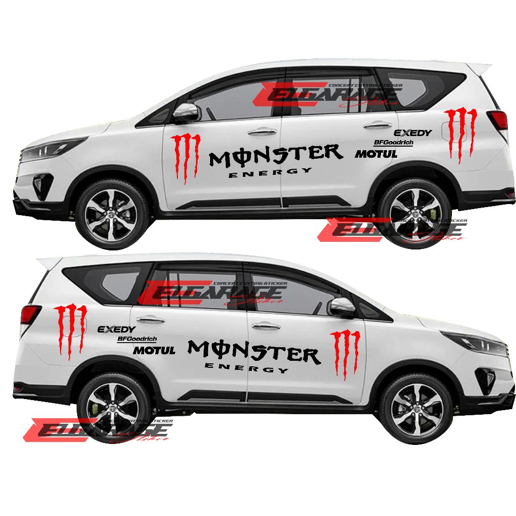 สติ๊กเกอร์ติดรถ Toyota Veloz, สติ๊กเกอร์ cuttig, สติ๊กเกอร์ตัวถังด้านข้างสําหรับรถยนต์ Toyota Veloz