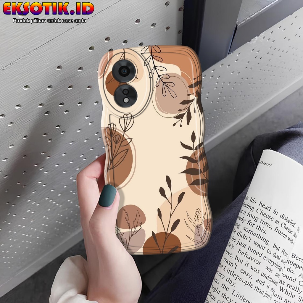 เคสOppo A18 / A38 Wave - เคสOppo A18 / A38 - เคสOppo A18 / A38 Silicone - Oppo A18 / A38 Softcase - 