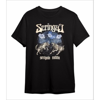 Kaos Musik Band Distro Dewasa SERINGAI Katun 24S