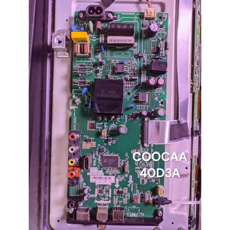 Coocaa MESIN Mb - MOTHERBOARD - เครื่องทีวี Votre 40D3A