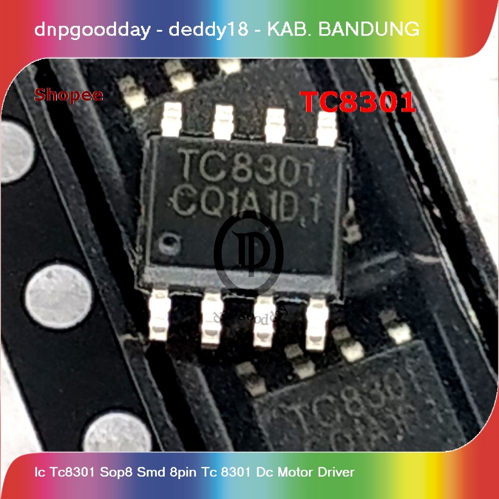 Ic tc8301 sop8 smd 8pin tc 8301 dc มอเตอร์ไดร์เวอร์