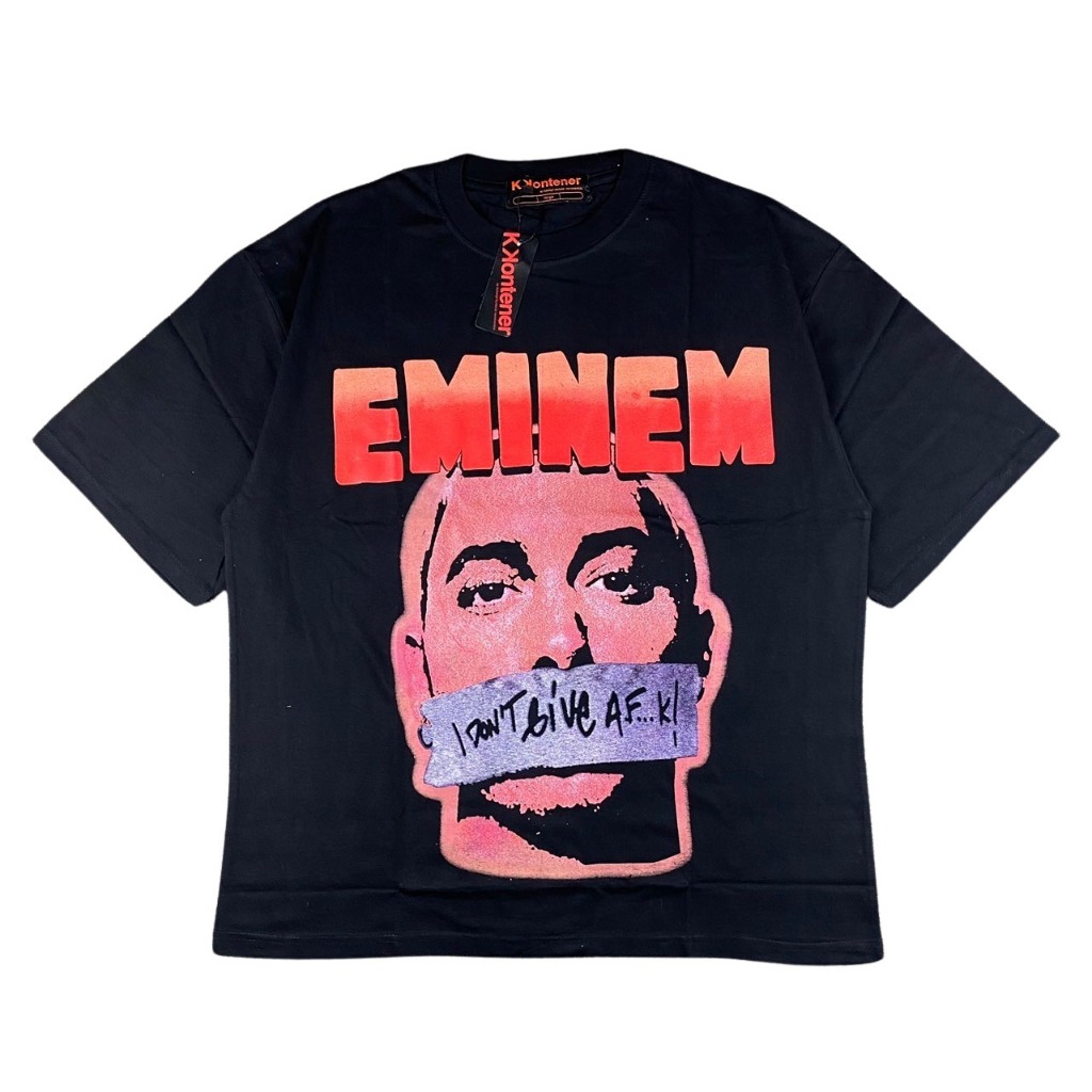 Eminem OVERSIZE TSHIRT เสื้อยืดสีดํา