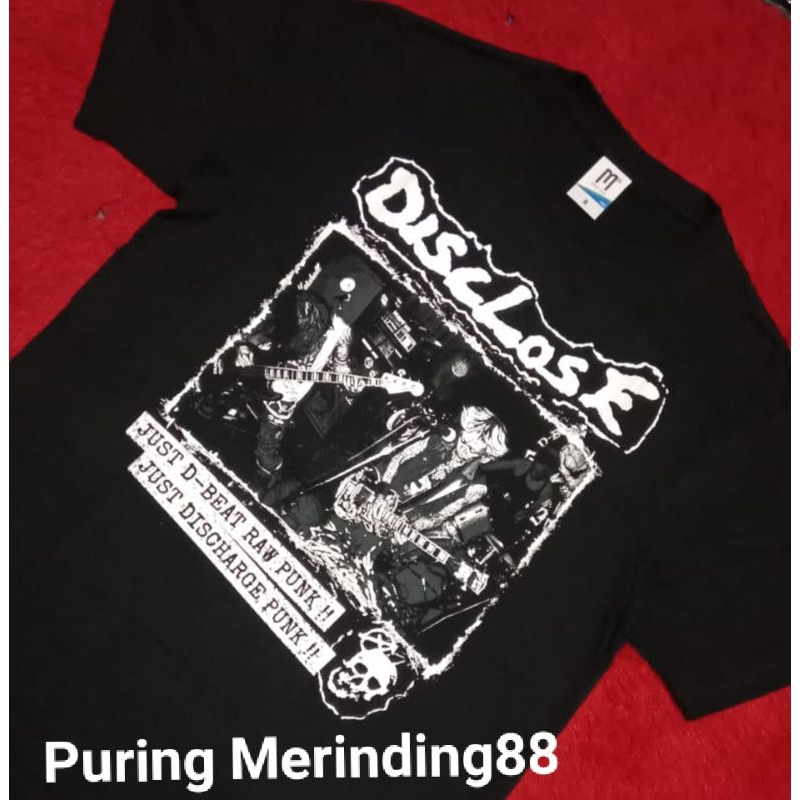 เสื้อยืด Disclose - Just D-beat ดิบพังก์! แค่ปล่อยพังก์!