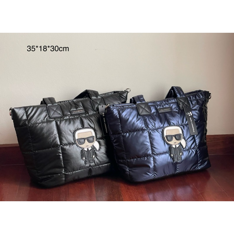K01 KARKAR MONSTER TOTE - กระเป๋าผู้หญิง PUFFY PUFF LEATHER BAG TOTEBAG BAG