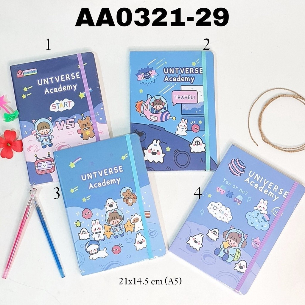 DIARY AA00321-29 A5-80 UNIVERSE A5 SIZE - NOTEBOOK DIARY NOTEBOOK