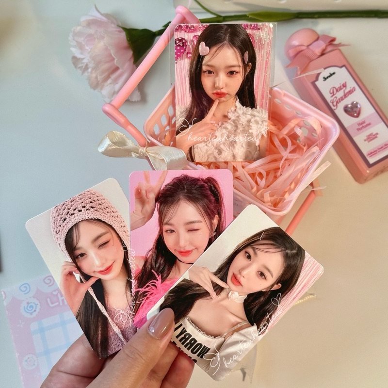 Hearteuhearteu [READY STOCK INA] [OFFICIAL] IVE Jang Wonyoung x Amuse Round 1.0 Brand Collaboration 
