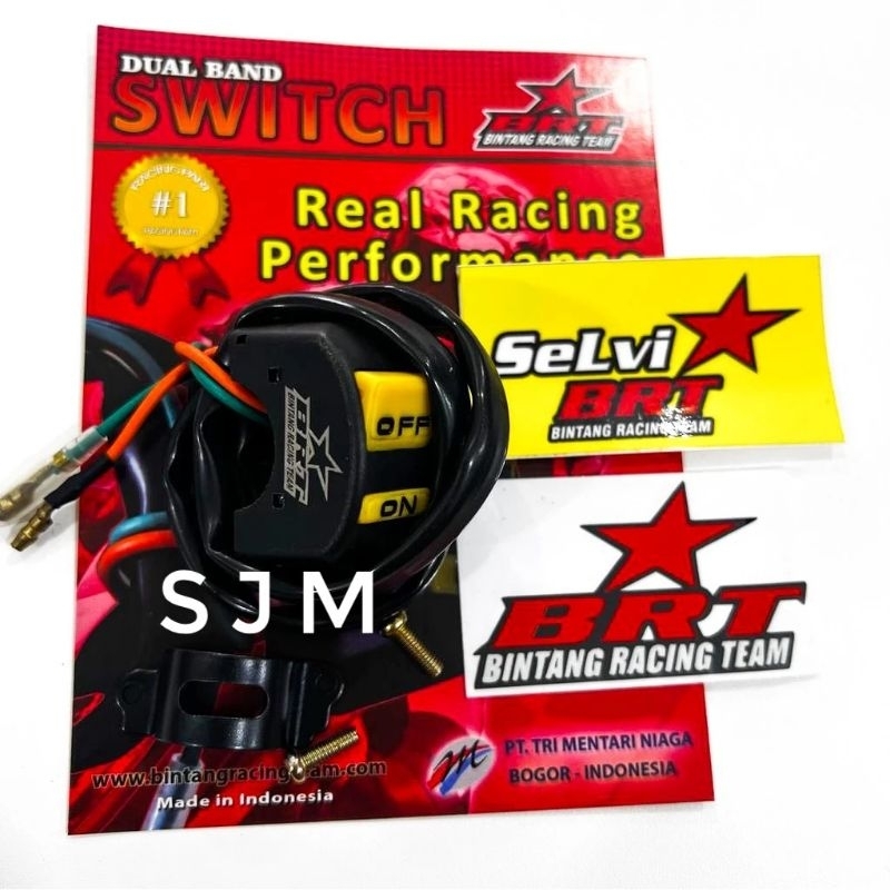 ต้นฉบับสากล brt racing บนสวิตช์แฮนด์ brt