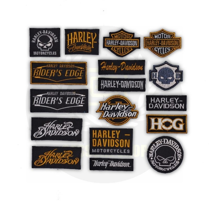 อาร์มปักสัญลักษณ์ // HARLEY DAVIDSON EMBLEM