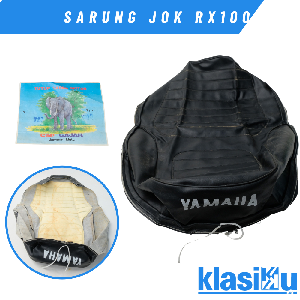 Yamaha Rx100 Rx 100 ผ้าคลุมเบาะหนังคุณภาพสูง