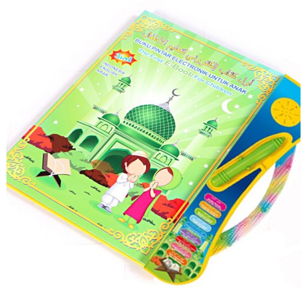 4 LANGUAGE MUSLIM SMARTBOOK/หนังสือจําลอง/หนังสือเสียง