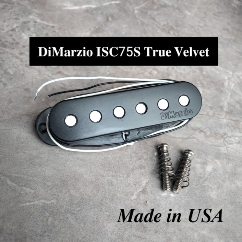 Pickup Dimarzio true velvet single coil original USA not Dimarzio tone zone Dimarzio air norton