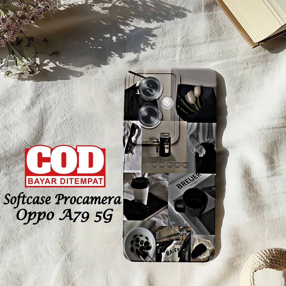 Softcase Pro Camera Oppo A79 5G 2024 ล่าสุด - เคส Oppo A79 5G 2024 - เคส Oppo AA79 5G 2024 - ซิลิโคน