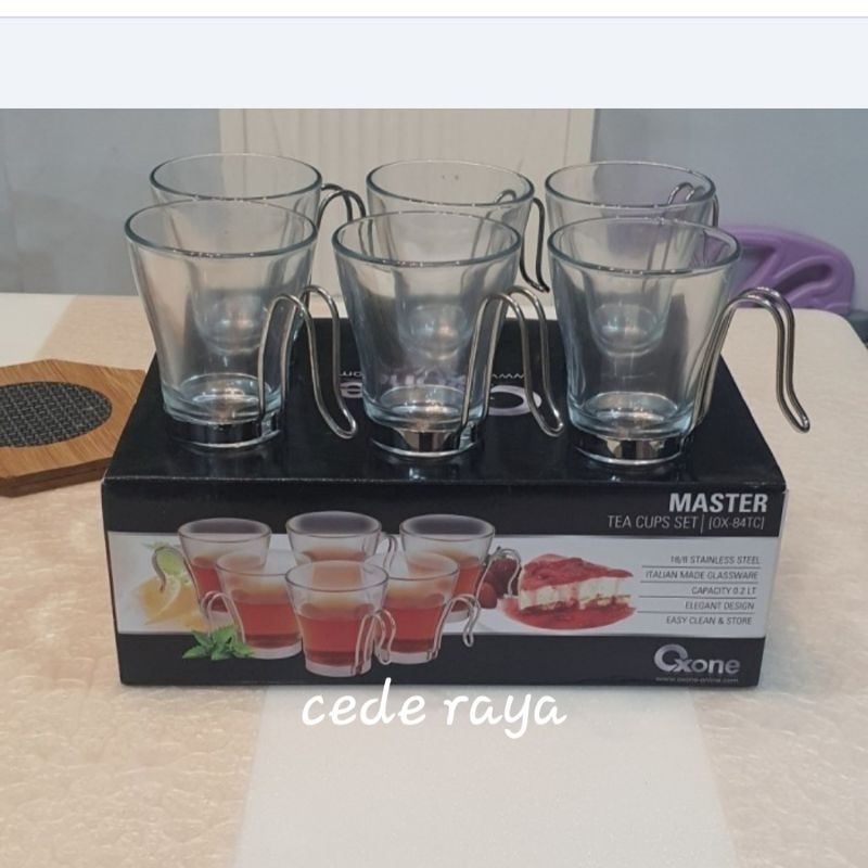 ชุดถ้วยแก้ว Oxone ox - 84TC