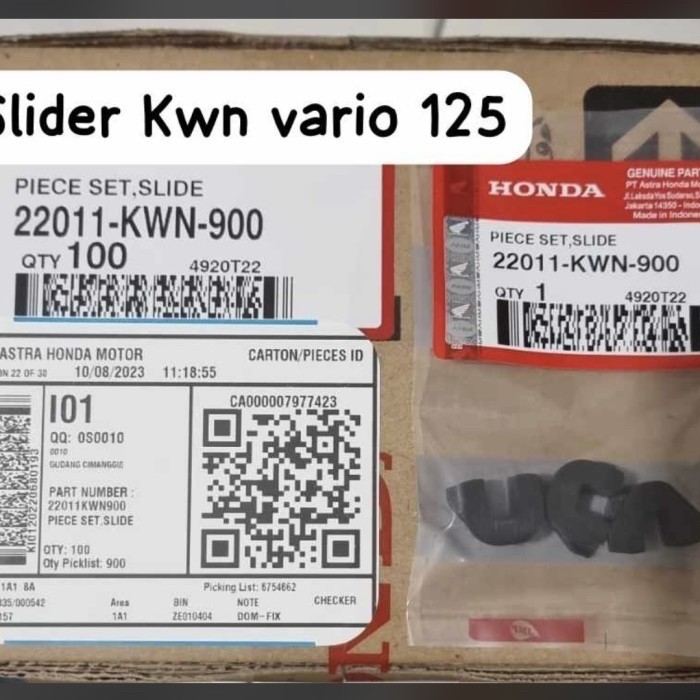 แถบเลื่อน vario 125 22011-KWN-900 AHM ORI