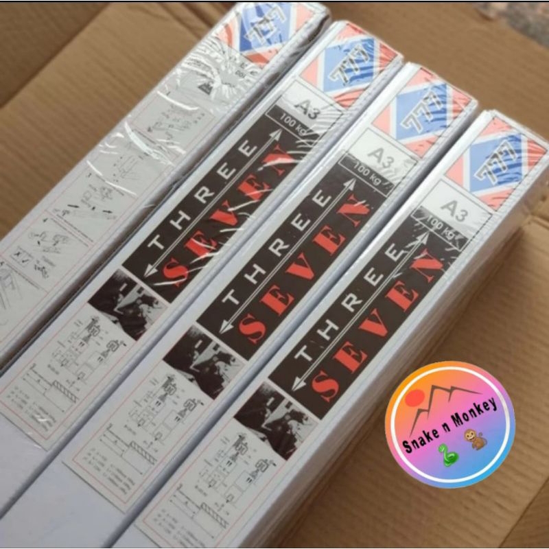 รางเลื่อนประตู ยี่ห้อ 777 (Triple Seven) A3 J3 ยาว 180 ซม.