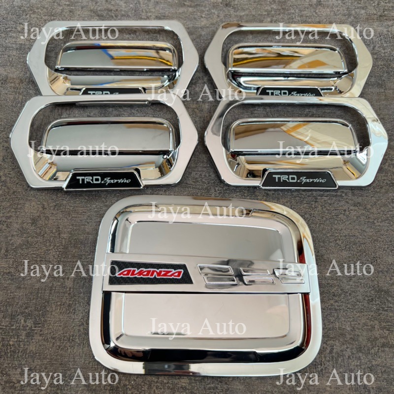 แพ็คเกจฝาถังมือจับด้านนอกสําหรับ Avanza VVTI 2006-2011 Chrome