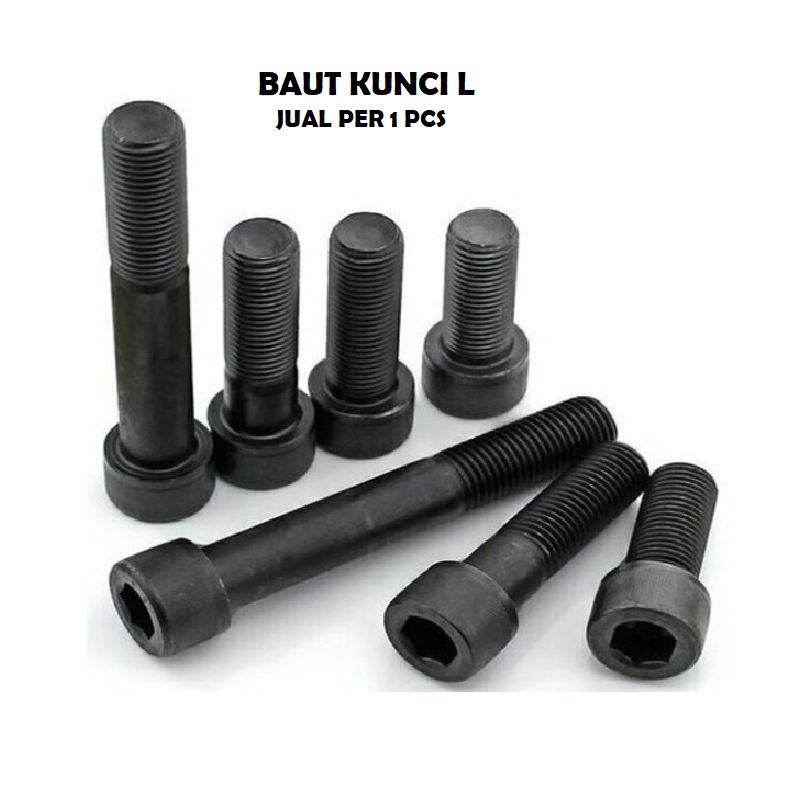 M Socket Bolt 5 X 10 mm Black Head Cap Screw Socket Bolt