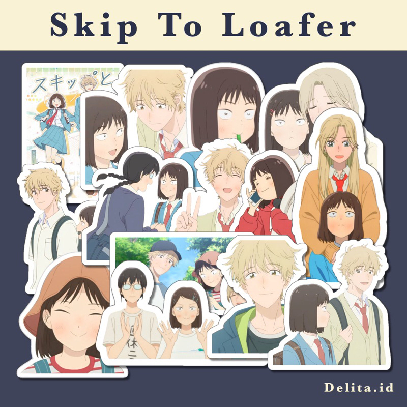 Anime Skip to Loafer Sticker Mitsumi Shima Anime Romance