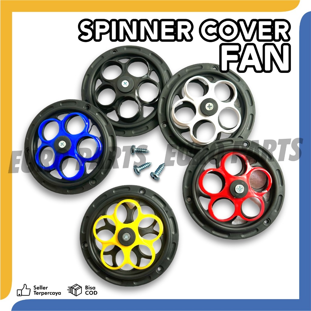 ฝาครอบปินเนอร์ พัดลม Beat Scoopy Mio ใช้ได้กับรถจักรยานยนต์ทุกรุ่น FAN COVER SPINNER SEAT SCOOPY MIO VARIO FAZIO FILANO ETC.