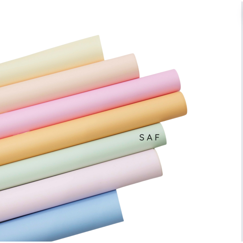 สําหรับ SAF 50 X 50 ซม. BACKGROUND - ผลิตภัณฑ์สีพาสเทล 12 สี PHOTO BACKGROUND - PLAIN BACKDROP PHOTO