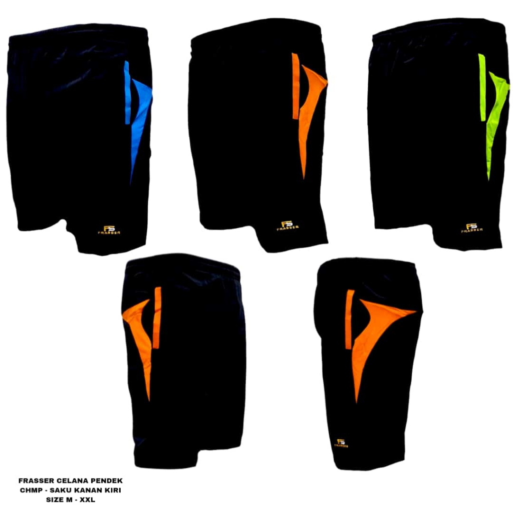 Frasser ผู้ชายและผู้หญิงกางเกงขาสั้นกีฬา Unisex แบดมินตันเทนนิส Casual Sporty Premium 100% Original 