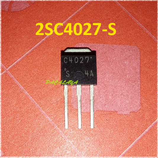 2SC4027-S C4027 Sanyo สัญญาณขนาดเล็ก PNP ทรานซิสเตอร์ 1.5mA 160V 3 พินเดิม