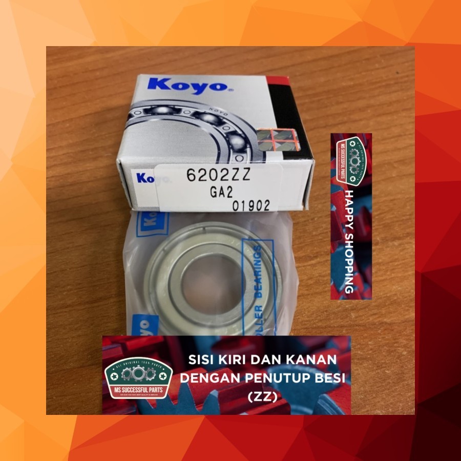 แบริ่ง 6202 ZZ KOYO JAPAN 6202ZZ