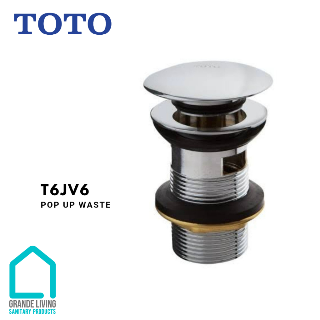 TOTO Pop Up Waste Avur Sink Overflow T6JV6